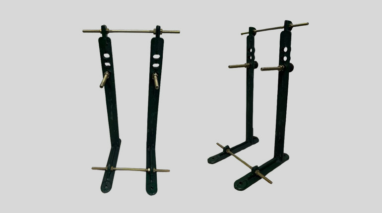 CAST IRON ADJUSTABLE CHAIR BRACKETS