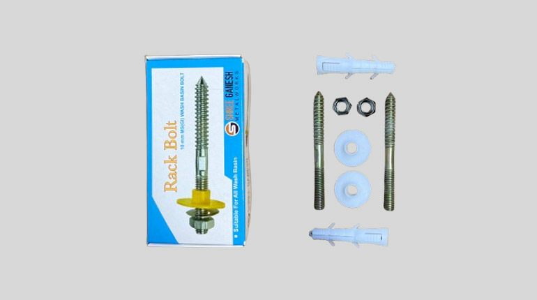 10 MM M.S (GI) WASH BASIN BOLT